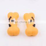 Pet Puppy Vinyl Donut Bone Chew Squeak Toy For Dogs thumbnail-4