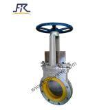 DN50 Wear Resistant Polyurethane Lined Industrial Knife Gate Valve thumbnail-2