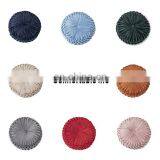 Wholesale Comfortable Large Thickened Warm Futon Handmade Velvet Fabric Round Shape Zen Meditation Pillow Home Cushion thumbnail-7