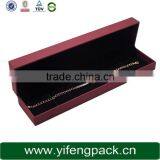 China Customized Elegant Luxury Flocking Jewellery Box thumbnail-1