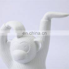 Modern Monkey Animal Bedroom Accessories Luxury Table Decor Ceramic Sculpture thumbnail-3