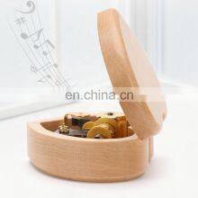Laser Engraved Diy Wooden Music Box ,hand-cranked Mini Music Box for Anniversary thumbnail-4