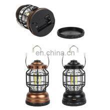 Trendy Lantern Stand LED Light Luxury New Outdoor Emergency Portable Outdoor Charging Retro Camping Lamp thumbnail-4