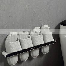 Wall Mount Plastic Slipper Rack for Living Room thumbnail-5