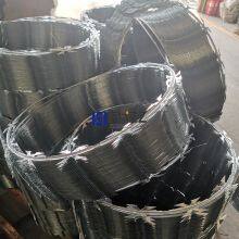 Galvanized Concertina Razor Blades CBT-60 Diameter 450mm for Perimeter Security Fencing Wire