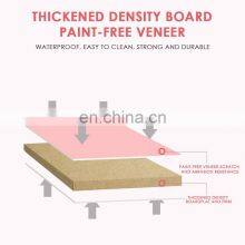 Foldable Bed White Black Brown Pink Green Blue Cartoon Wood Educational Waterproof Small Students Office Computer Desk With Cup thumbnail-5