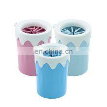 Hot Selling 2021 Amazon Eco Friendly Silicone Brush Usb Electric Portable Automatic Pet Dog Paw Cleaner Cup