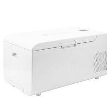 20L Small Car Fridge With Pull Rod For Home Car Dual Use Camping Drinking and Food Storage thumbnail-4