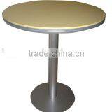 Stainless Steel Round Reception Desks Commercial Office Furniture HD-06