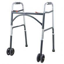 Rollator Walker Curbed Adult Double Button Heavy Duty Walker With 5 thumbnail-2