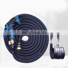 Легкие роскошные товары для дома. Латексный настенный держатель. Раскладной садовый шланг длиной 100 футов, зеленый и черный цвета thumbnail-5