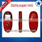 Q381 Dual Sim Quadband Super Mini Cellphone thumbnail-1