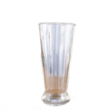 Factory Cheap Wholesale Simple Unique Designed Style Thick Glass Machine Made Vase For Home Decoration thumbnail-5