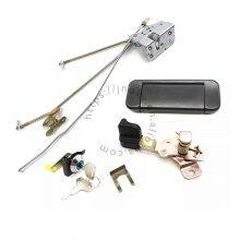 Original SANY Cabin Door Lock Latch Handle Kit | Stainless Steel Pestillo Puerta Cabina for SY75C SY215 Excavators thumbnail-2