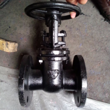 GOST DN50 Cast Iron Rising Stem OSY Metal Seat Flange Gate Valve thumbnail-5