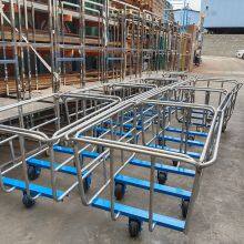 Customized Non‑Standard Stackable Steel Cloth Trolley With Durable Anti‑Aging Structure for Multi‑Industry Material Handling thumbnail-5