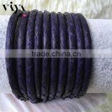 2016 Wholesale Luxury Leather Rope Genuine Python Snake Leather Cord 4mm5mm6mm European Standard thumbnail-6