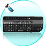 Mini Bluetooth Keyboard with Touchpad and Laser Pointer