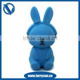 2016 Newest Rabbit Design Silicone Pouch Bag Earphone Bags thumbnail-2