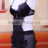 Extreme Hot Sexy Lingerie , Stiff Mesh Fabric Ladies Sleepwear,baby Doll Fashion Lace Open Transparent thumbnail-2