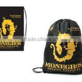 High Quality Custom Logo Waterproof Drawstring Bag Cotton Bag