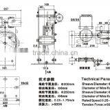 Elevators Safety Parts 187 Bi-directional Overspeed Governor for Roomless thumbnail-2