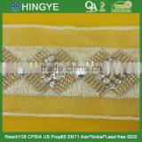High Quality Fashion Beaded Sequin Trims With Acrylic Stone for Clothing M100 thumbnail-4