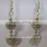 CHINESE TIBET SILVER EARRING EARDROP thumbnail-1