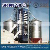 SRON ISO Certified Soybean Meal Storage Steel Silo With Screw Discharging Auger thumbnail-6