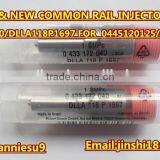 Genuine & New Common Rail Injector Nozzle 0433172040 DLLA118P1697 for 0445120125 0445120236