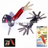 Clever Key As Seen On TV Key Organizer Up to 12 Keys Compact Key Holder