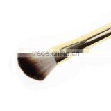 Golden Handle Double Head Big Powder Blush Sponge Makeup Brush thumbnail-3