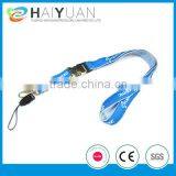 fashion durable polyster double layer lanyard