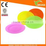 eco-friendly plastic plates 4pcs Plastic 4 color plate