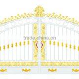 2016 Aluminum Decorative Wrought Gate/courtyard Gate thumbnail-5
