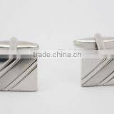 Cuff Button Brass Cufflinks Rectangle Brass Men Shirt Cuff Button thumbnail-2