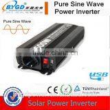 Pure sine wave inverter 500w dc to ac power inverter with charger