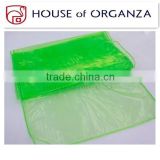 Wedding Decor Supplies Banquet Organza Table Cover Overlay Runners for Wedding Party Table Decoration