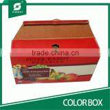 CUSTOMIZED PRINT PAPER COLOR BOXES FOR FRUITS WHOLESALE