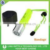 Cree T6 High Quality Diving Plastic Flashlight