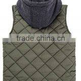 2015 Wholesale Boys Winter Quilted Vest thumbnail-5