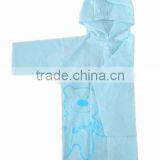 PVC Children Poncho Raincoat With Hood thumbnail-2