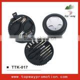 2013 supply all kinds of tyre shape tool box sets