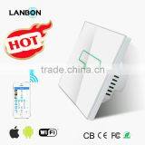 Smart Glass Touch Panel WIFI Smart Switch