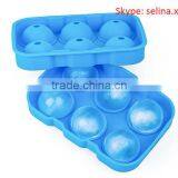 100% Food Grade Durable Ediable Odorless Silicone Molds for Ice Cube -Premium Quality Silicone Ice Ball Molds