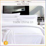 Trade Assurance supplier solid color sing double queen king size 100% cotton wholesale cotton hotel bed cover