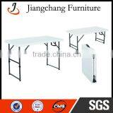 Outdoor HDPE Plastic Folding Trestle Table JC-T09 thumbnail-1