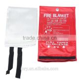 840GSM 1MM Fire And Rescue Fire Blanket 1M x 1M Cheap Wholesale