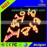 Outdoor LED Lighted Marquee Sign Metal Alphabet Letter Good Quality thumbnail-3