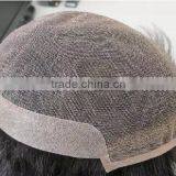 Popular Style 100% Human Hair Men Toupee thumbnail-1